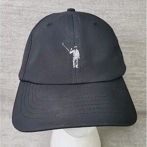 William Murray Golf Nine Iron in Black Embroidered Adjustable Hat Cap